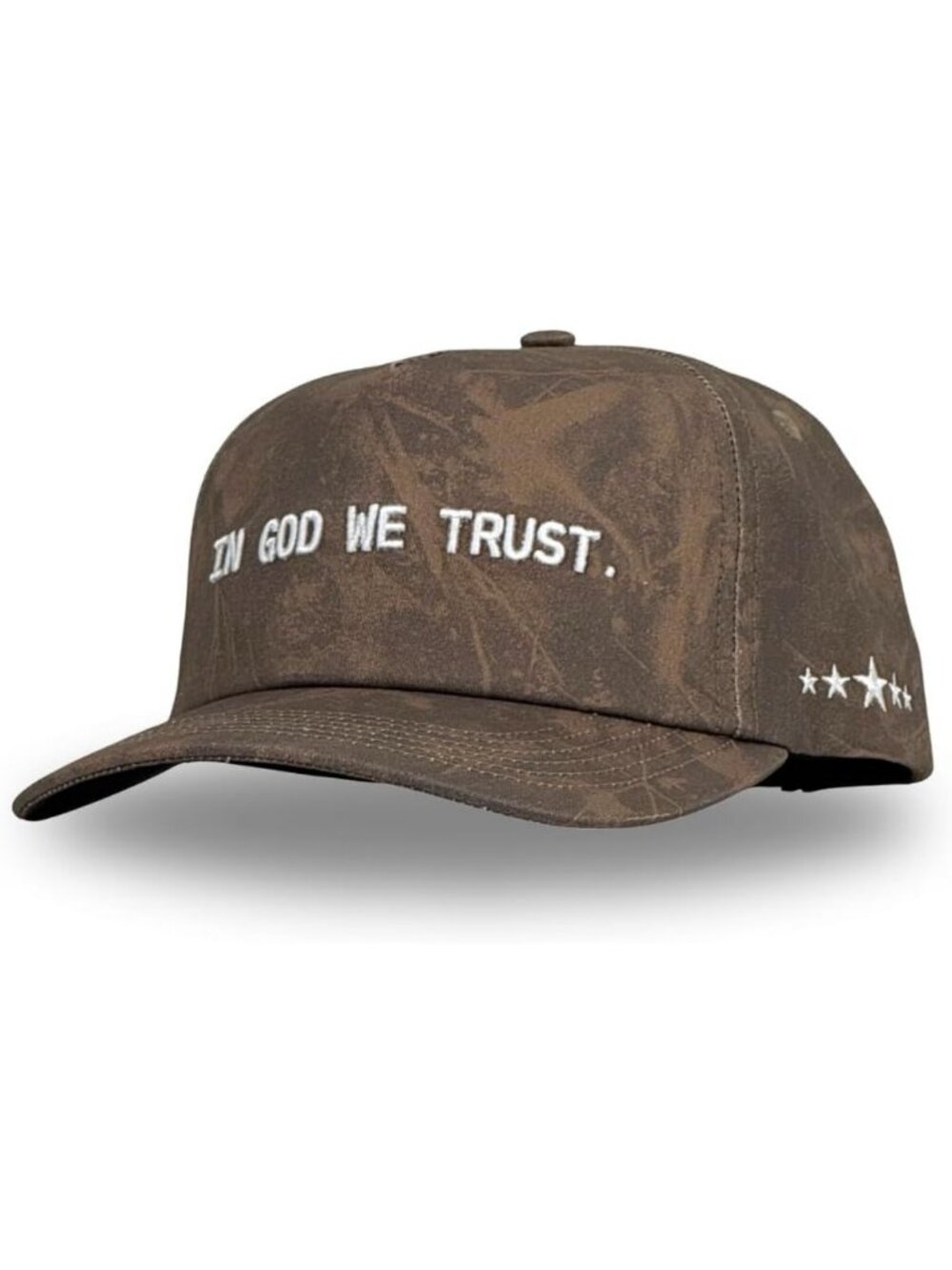 Vintage Unstructured Cotton Flat Bill Snapback Hat | Low Profile Fishing